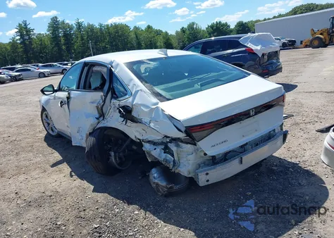 2025 Honda Accord Lx z USA, uszkodzony, nr VIN 1HGCY1F29SA009699